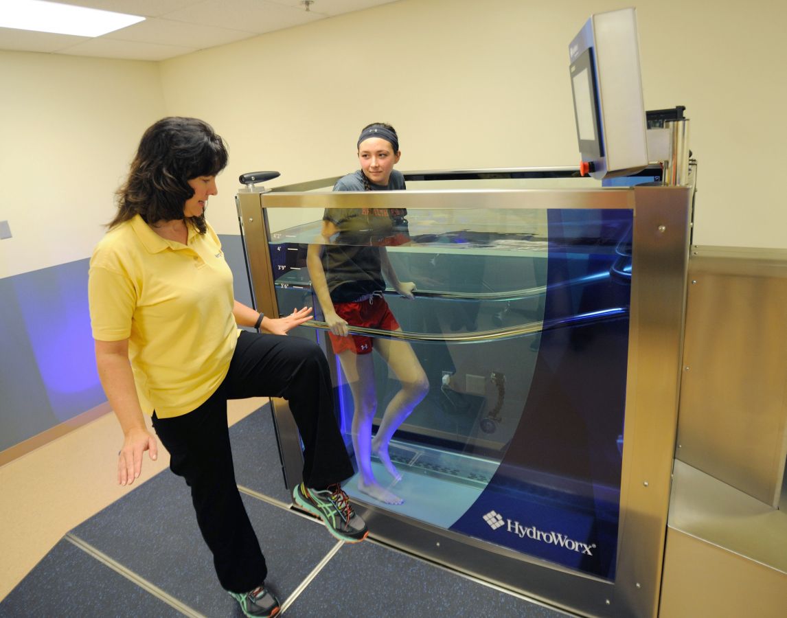 Underwater treadmill therapy near me sale