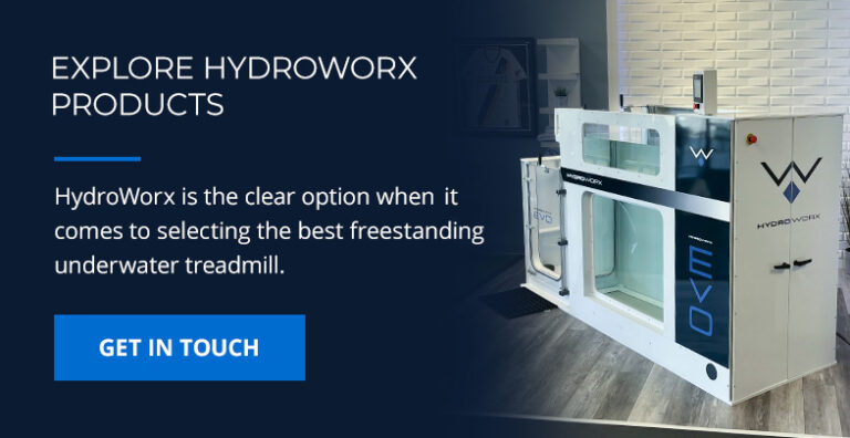 Best Equipment for Hydrotherapy — Freestanding Underwater Treadmills