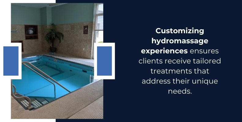 customizing hydromassage experiences